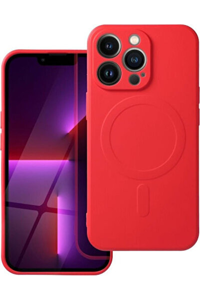 OEM Κόκκινη Θήκη Σιλικόνης Mag Cover (iPhone Air)