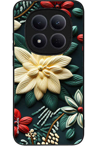 Other Θήκη Sonique Σειρά 3D Λουλούδια για Xiaomi Redmi Note 15 Pro 5G Πράσινη