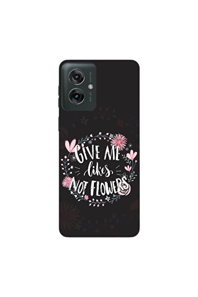 OEM Husa compatibila cu Motorola Moto G55 Silicon Gel Tpu Model Mesaj Give Me...