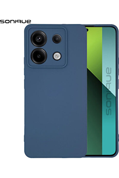 Other Sonique Back Cover Silicone / Fabric Navy Blue (Redmi Note 13 Pro 5G / ...