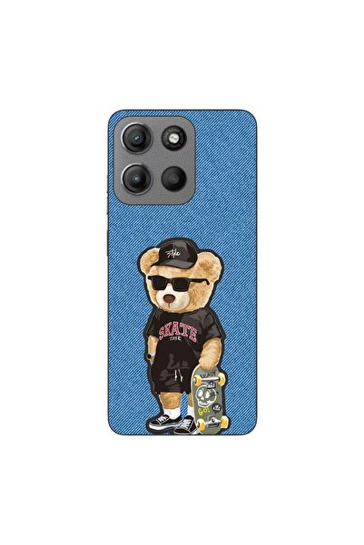 OEM Husa compatibila cu Motorola Moto G15 Silicon Gel Tpu Model Bear Skate Fa...