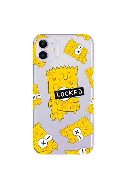 Other Apple iPhone 11 Bart Simpson Transparent Silicone TPU Θήκη