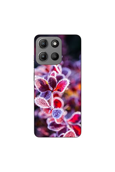 OEM Husa compatibila cu Motorola Moto G15 Silicon Gel Tpu Model Flori Inghetate