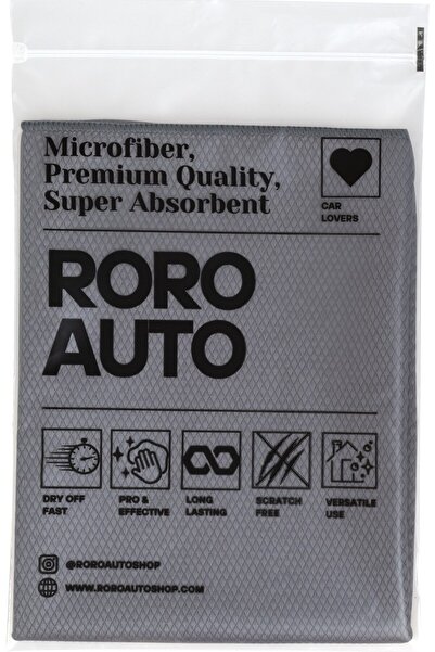 Olimpos Mikrofiber Oto Cam Bezi 50x70 Gri