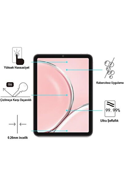 Yıldızan واقي شاشة Nzr beautestore Galaxy Tab A9 مرن وشفاف متوافق مع SM-X110 ...