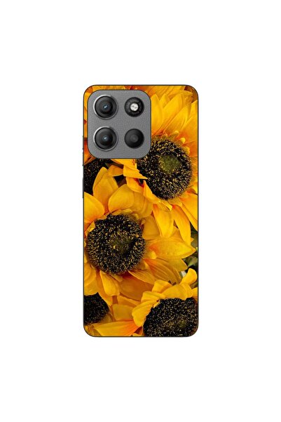 OEM Husa compatibila cu Motorola Moto G15 Silicon Gel Tpu Model Floarea Soarelui