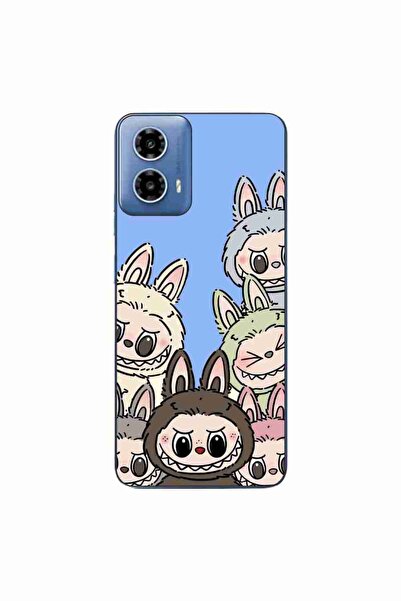 OEM Husa compatibila cu Motorola Moto G34 Silicon Gel Tpu Model Labubu Patter...