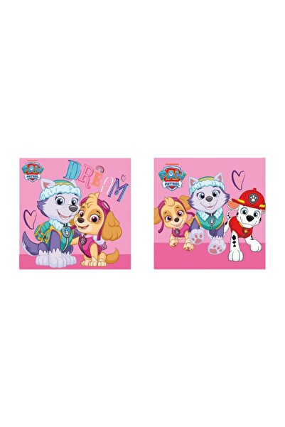 PAW PATROL Αναστρέψιμο παιδικό μαξιλάρι, 38x38 εκ., ροζ, Διασκεδαστικό