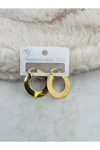 Bozhi Earrings Steel Silver Minimal Elegance