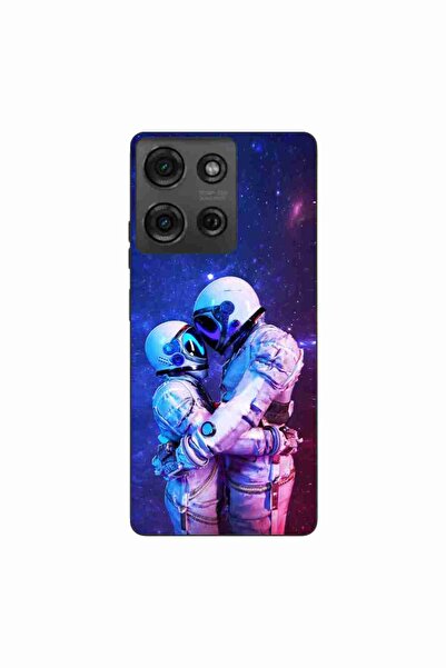 OEM Θήκη συμβατή με Motorola Moto G75, από σιλικόνη gel TPU, μοντέλο Ζευγάρι ...