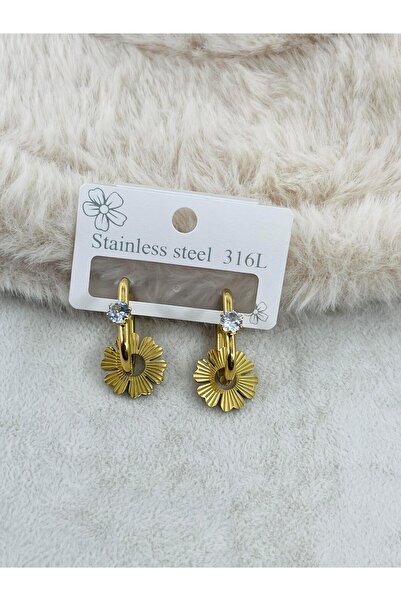 Bozhi Earrings Steel Silver Stylish Gift