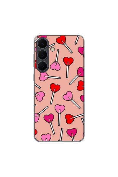 OEM Husa compatibila cu Samsung Galaxy S25 FE Silicon Gel Tpu Model Valentine...