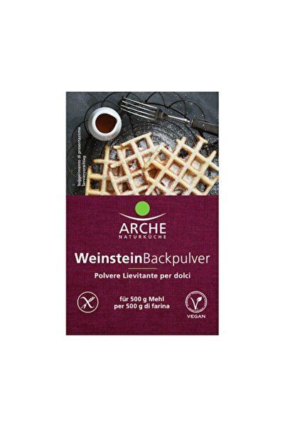 Arche Pudră de copt organică Fără gluten Vegană 3 x 18 g