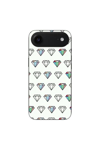OEM Husa compatibila cu Apple iPhone Air Silicon Gel Tpu Model Diamonds Patte...
