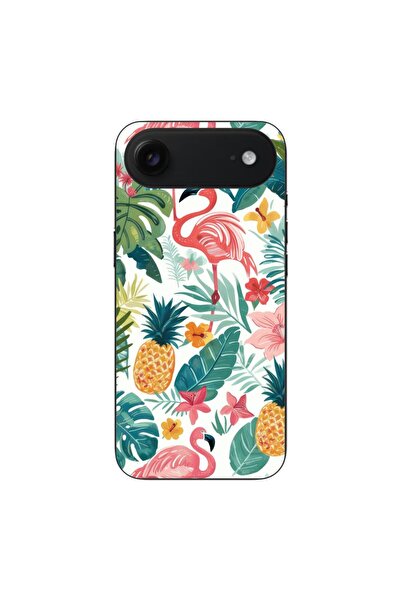 OEM Husa compatibila cu Apple iPhone Air Silicon Gel Tpu Model Tropical Pattern
