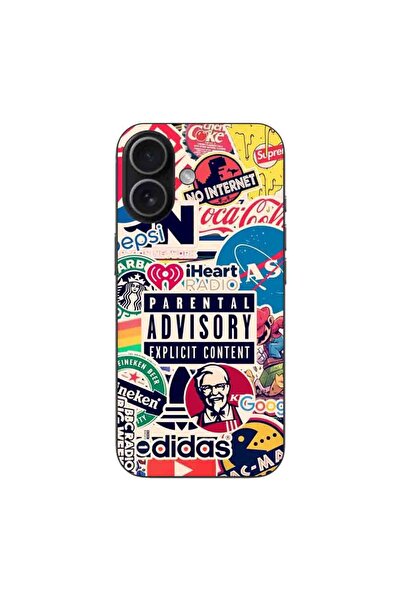OEM Husa compatibila cu Apple iPhone 17 Silicon Gel Tpu Model Pop Art Brands