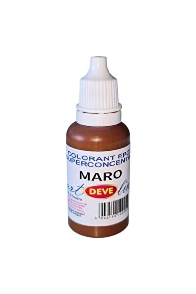 Deve Colorant superconcentrat Maro 20ml pentru rasina epoxidica, art line DEV...