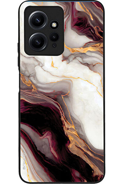 Other Θήκη Σειράς Sonique Marble για Xiaomi Redmi Note 12 4G Μπορντό