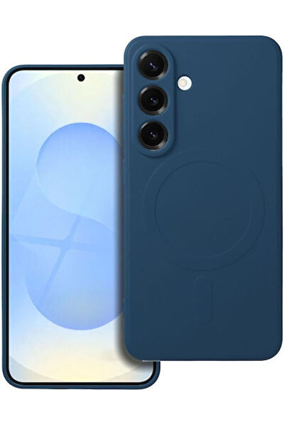 OEM Mag Cover Πίσω Κάλυμμα Σιλικόνης Μπλε (Galaxy S25)