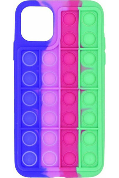 Other Ancus Pop It Πίσω Θήκη Σιλικόνης Πολύχρωμη (Apple iPhone 11 Pro Max) Κω...