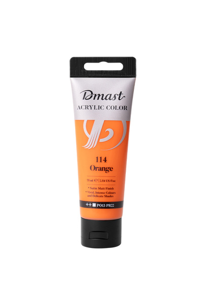 DMAST CULORI ACRILICE PROFESIONALE 75ML PORTOCALIU 114 DE LA PEBEO