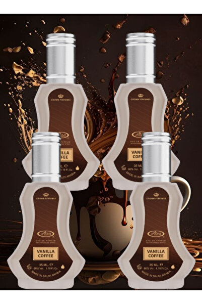 ALREHAB 4 Pieces Vanilla Coffee Perfume 35ML