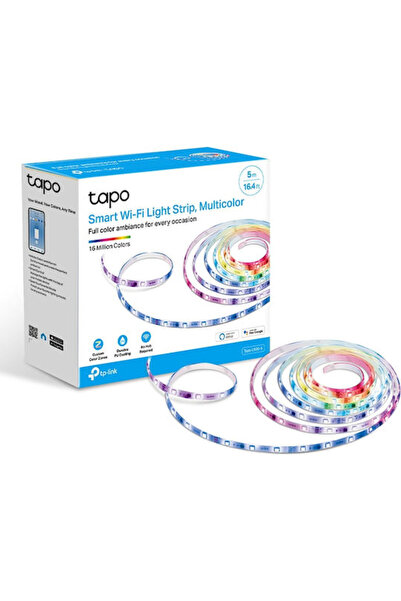 TP-LINK Έξυπνη ταινία LED Wi-Fi 220V RGB 5μ με τροφοδοτικό Κωδικός: Tapo L920-5