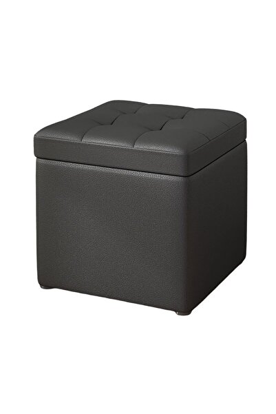 Smart Heater & Cooler Taburet cu spațiu de depozitare, 30x30x35cm, Negru – De...