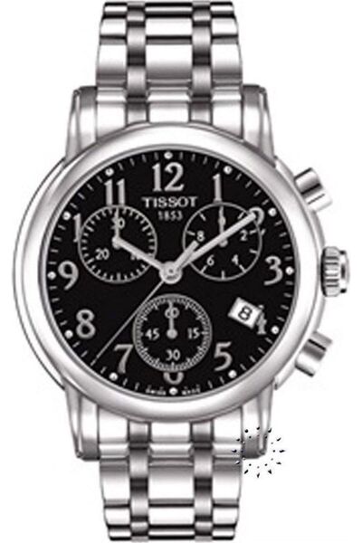 TISSOT TClassic Dressport Chronograph Stainless Steel Bracelet T050.217.11.05...