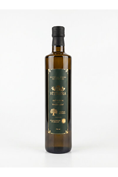 VİTİVERA Premium Soğuk Sıkım Erken Hasat Natural Sızma Zeytinyağı 750ml (Cam ...