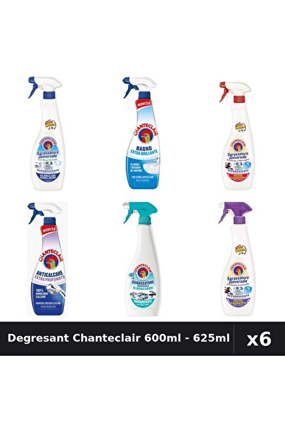 Chanteclair Set 6 Degresant Universal 600ml - Bicarbonat, Marsilia, Mosc Alb ...