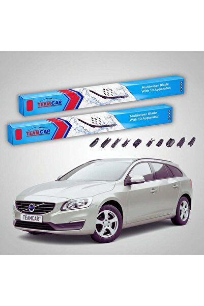 TEAMCAR Υαλοκαθαριστήρες Volvo V60 I Facelift 2015-2018 |   Σετ Εμπρόσθιων Εξ...