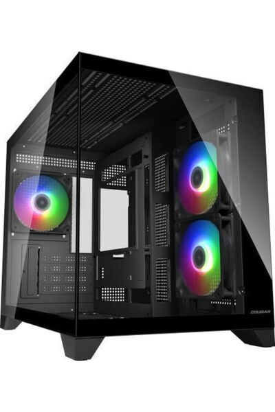 Cougar FV150 MINI Gaming Μίνι Πύργος Θήκη Υπολογιστή με Πλαϊνό Παράθυρο Μαύρο