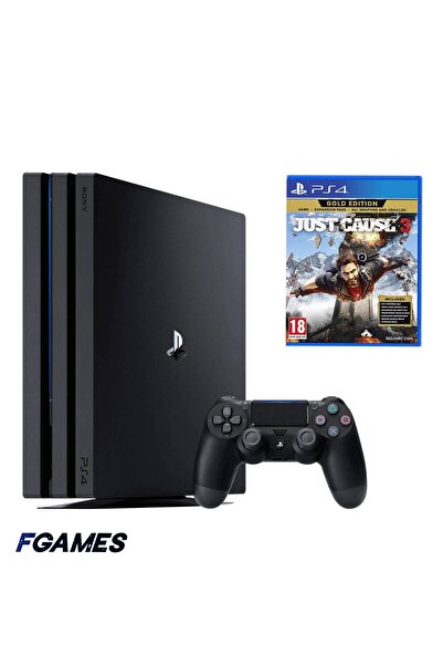 Sony Consola Playstation 4 Pro Ps4 1TB + Controller + Just Cause 3 Gold Editi...