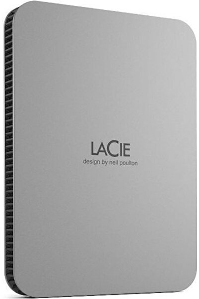 Lacie Εξωτερικός Σκληρός Δίσκος v2 USB 3.2 2.5 " HDD 1TB Ασημί