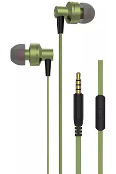 RİVERSONG Ενδοωτικά ακουστικά handsfree με βύσμα 3.5mm, πράσινα