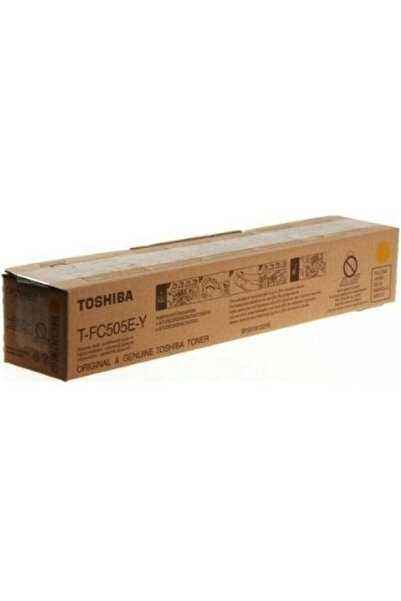 Toshiba T-FC505EY Γνήσιο Τόνερ Εκτυπωτή Λέιζερ Κίτρινο (6AJ00000293)