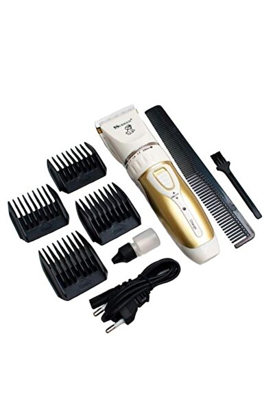 AisHa StoRe OnliNe Κουρευτική μηχανή σκύλων, Surker, 6W, 2.4, ασύρματη, Λευκό...