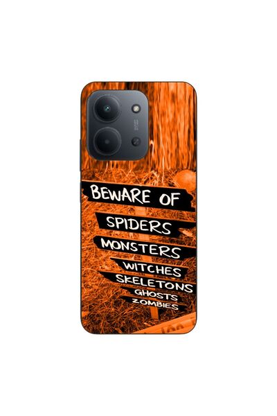 OEM Калъф, съвместим с Xiaomi Redmi 15C, силиконов гел TPU, с десен Хелоуин: ...