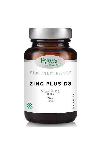 Power Health Ψευδάργυρος Πλας D3 30 Δισκία