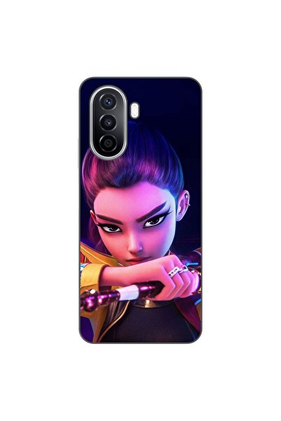 OEM Husa compatibila cu Huawei Nova Y70 Silicon Gel Tpu Model KPop Demon Hunt...