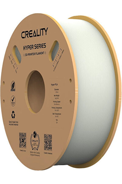 Creality Creality3D Hyper HS-PLA Νήμα Εκτυπωτή 3D 1.75mm Λευκό 1kg 1 τεμάχιο ...