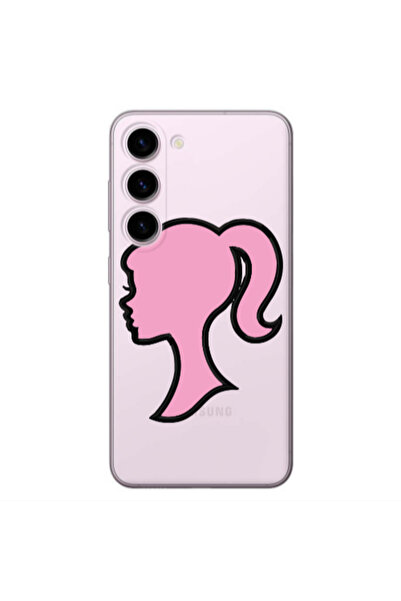 Other Samsung S23 Plus Line girl Transparent Silicone TPU Θήκη