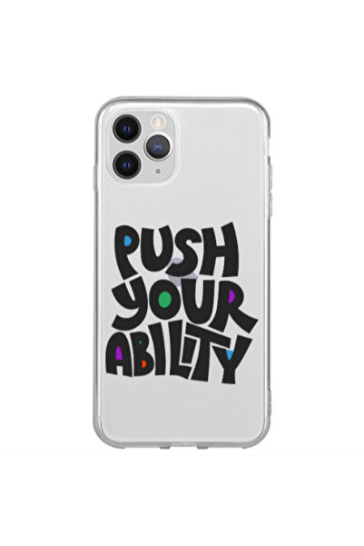 Other Apple iPhone 13 Pro Max Push Your Ability Transparent Silicone TPU Θήκη