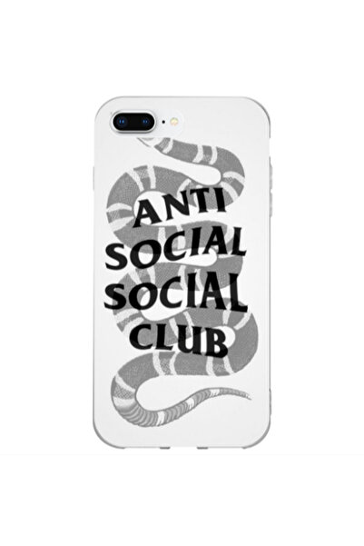 Other Apple iPhone 7 Plus Social club Transparent Silicone TPU Θήκη
