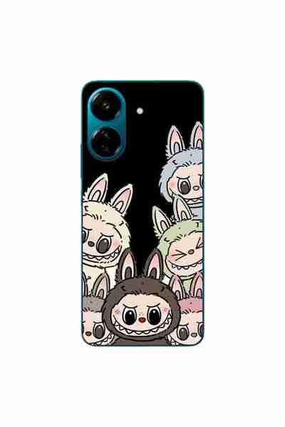 OEM Husa compatibila cu Xiaomi Redmi 13C 4G Silicon Gel Tpu Model Labubu Patt...
