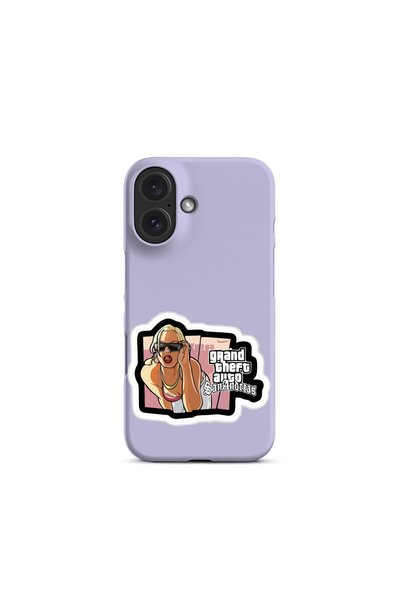 KaffCase حافظة هاتف بتصميم سان أنطرايداس بيب متوافقة مع آيفون 17