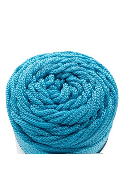 Pin Trade SRL Macrame XL Rosa 230 pre-knitted spool, 100% polypropylene, TURQ...