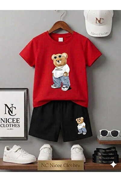 NC Nicee Clothes ΚΑΛΟΚΑΙΡΙΝΟ ΠΑΙΔΙΚΟ ΜΠΛΟΥΖΑΚΙ ΚΑΙ ΣΟΡΤΣ UNISEX (ΕΚΤΥΠΩΣΗ ΑΡΚ...