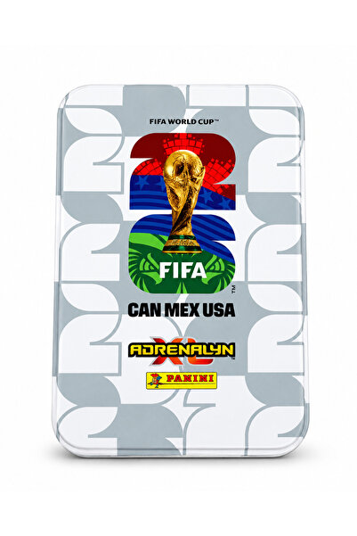 Panini Fifa World Cup 2026 Metal Box 6 Different Packaging Cards